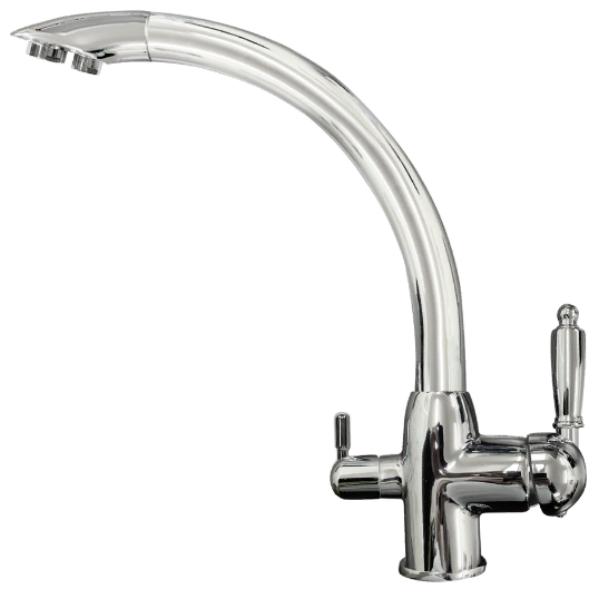 Фото товара: Zigmund & Shtain ZS 1500, смеситель, нержавеющая сталь