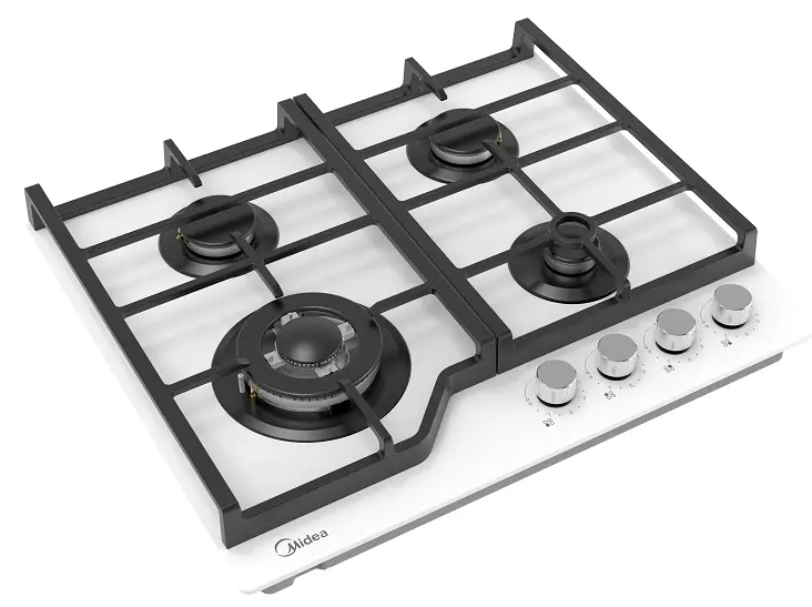 Детальное фото товара: Midea MG693TGW газовая поверхность