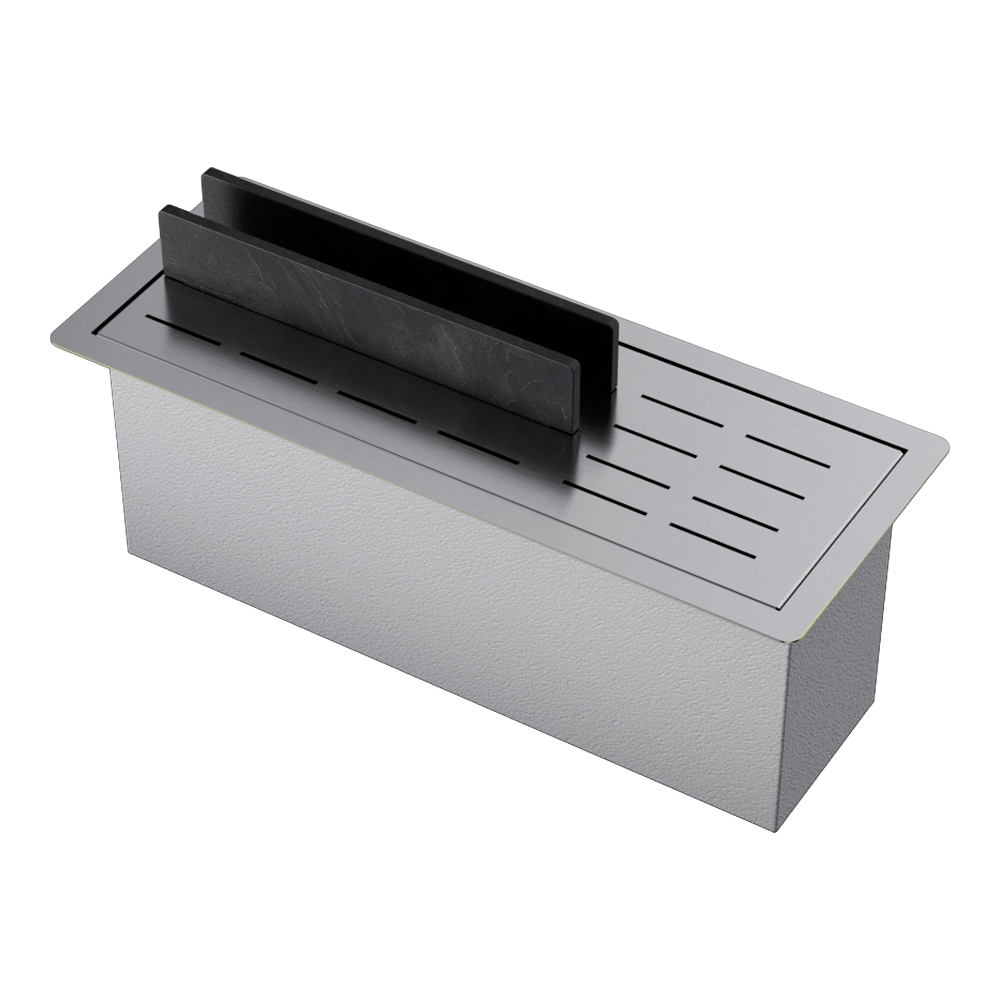 Фото товара: Omoikiri DRY-04-IN, сушка для посуды, нержавеющая сталь