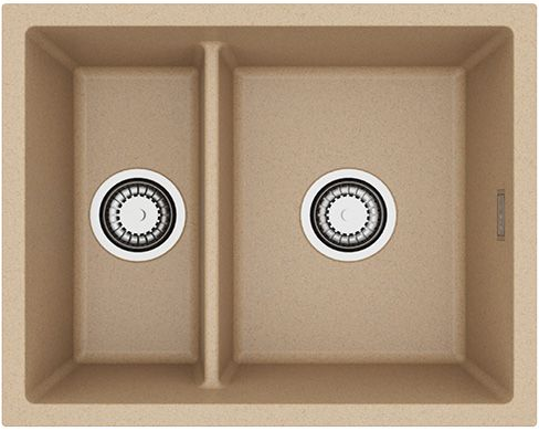 Фото товара: ALVEUS OMNI 50 GRANITAL BEIGE-G55, мойка, гранит, бежевый (в комплекте с сифоном 1150202)