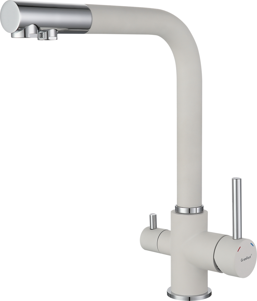 Фото товара: GranFest 3611, смеситель, мрамор, иней