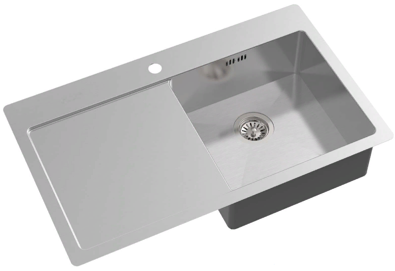 Фото товара: Oulin OL-FTR102R, мойка, нержавеющая сталь сатин