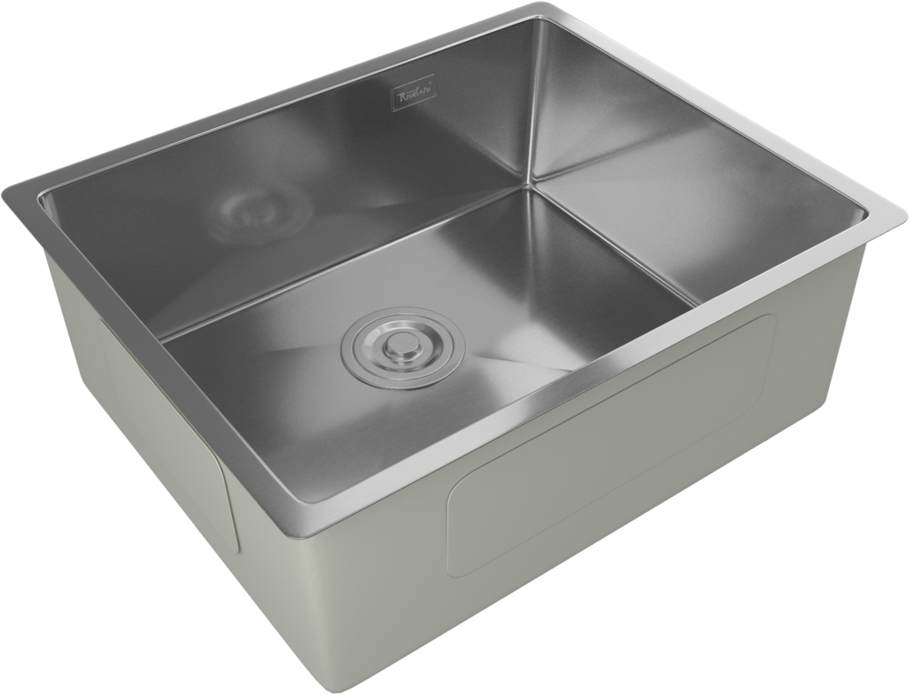 Детальное фото товара: Rivelato RINOX 5444 UN INOX, мойка, нержавеющая сталь