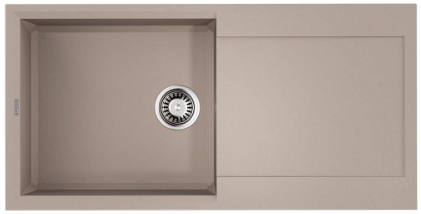 Фото товара: Omoikiri Sakaime 100-SA, мойка, гранит, бежевый