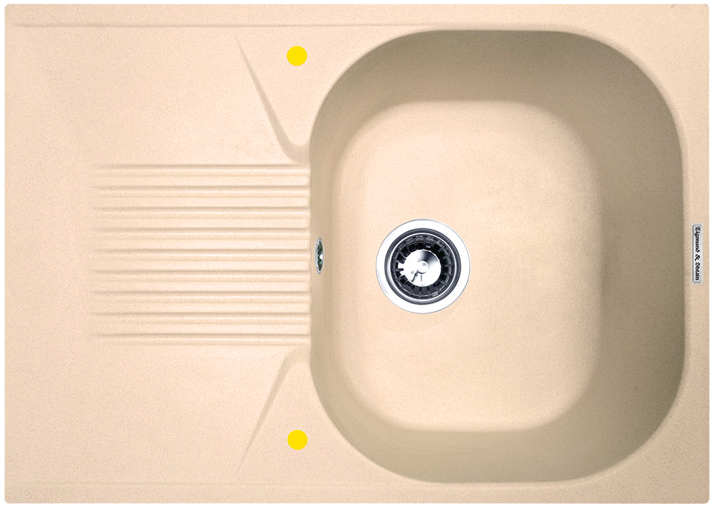 Фото товара: Zigmund & Shtain KLASSISCH 695, мойка, топленое молоко