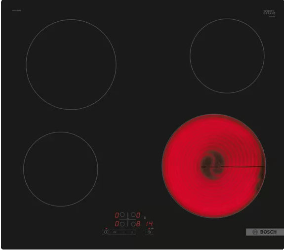 Фото товара: Bosch PKE611BB2E стеклокерамическая поверхность