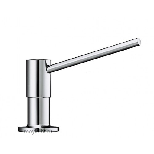 Blanco Torre, дозатор жидкого моющего средства, хром Детальное фото товара: Blanco Torre, дозатор жидкого моющего средства, хром