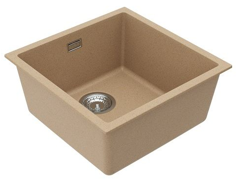 Детальное фото товара: ALVEUS OMNI 20 GRANITAL BEIGE-G55, мойка, гранит, бежевый (в комплекте с сифоном 1145083)