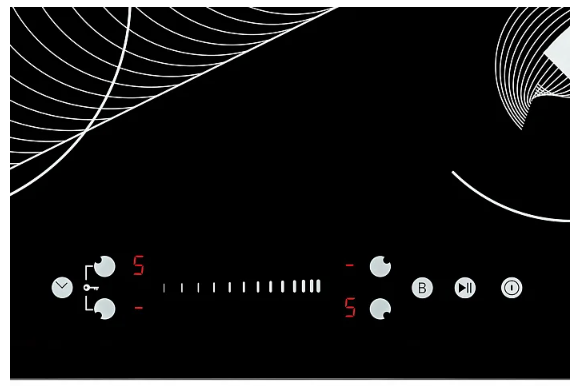 Детальное фото товара: Krona MERIDIANA 60 BL индукционная поверхность