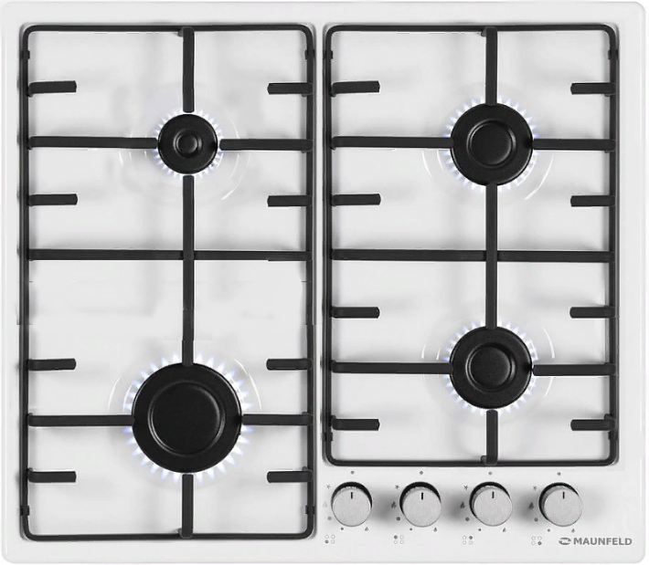 Фото товара: Maunfeld EGHE.64.3STS-EW газовая поверхность