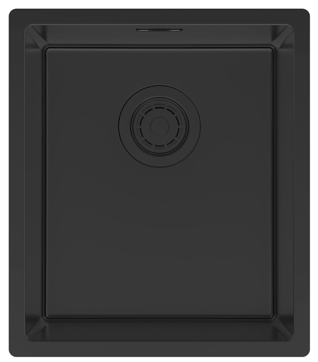 Фото товара: Paulmark LASSAN 38 UNI, мойка, нержавеющая сталь, матовый черный
