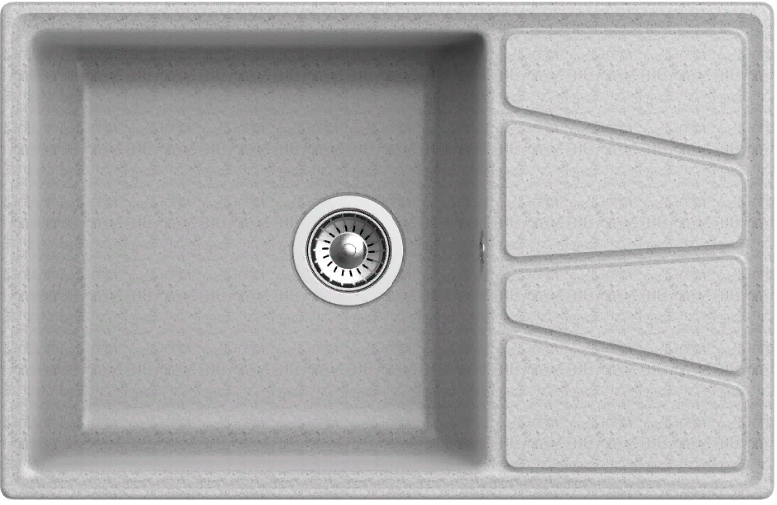 Фото товара: GranFest VERTEX GF-V-780L, мойка, мрамор, серый
