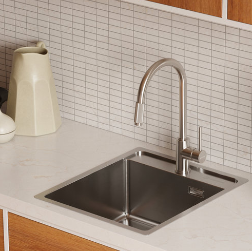 Детальное фото товара: Omoikiri Daisen 44-IN, мойка, нержавеющая сталь