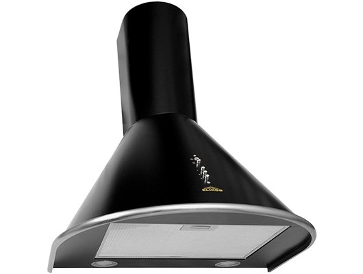 Elikor Омега 60П-650-К3Д черный/нерж Фото товара: Elikor Омега 60П-650-К3Д черный/нерж