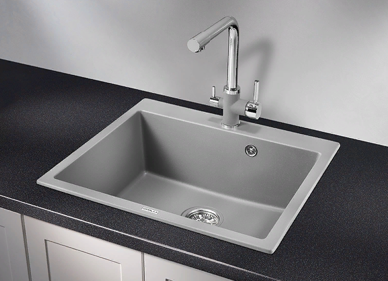 Фото товара: GRANULA 6001 мойка, гранит, алюминиум