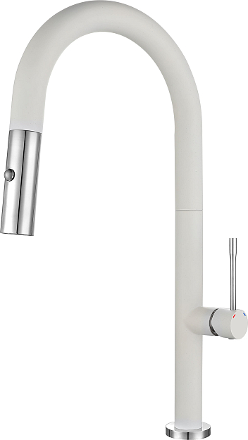 Фото товара: Rivelato ASTI 3972500 brina/cromo, смеситель, гранит, иней/хром