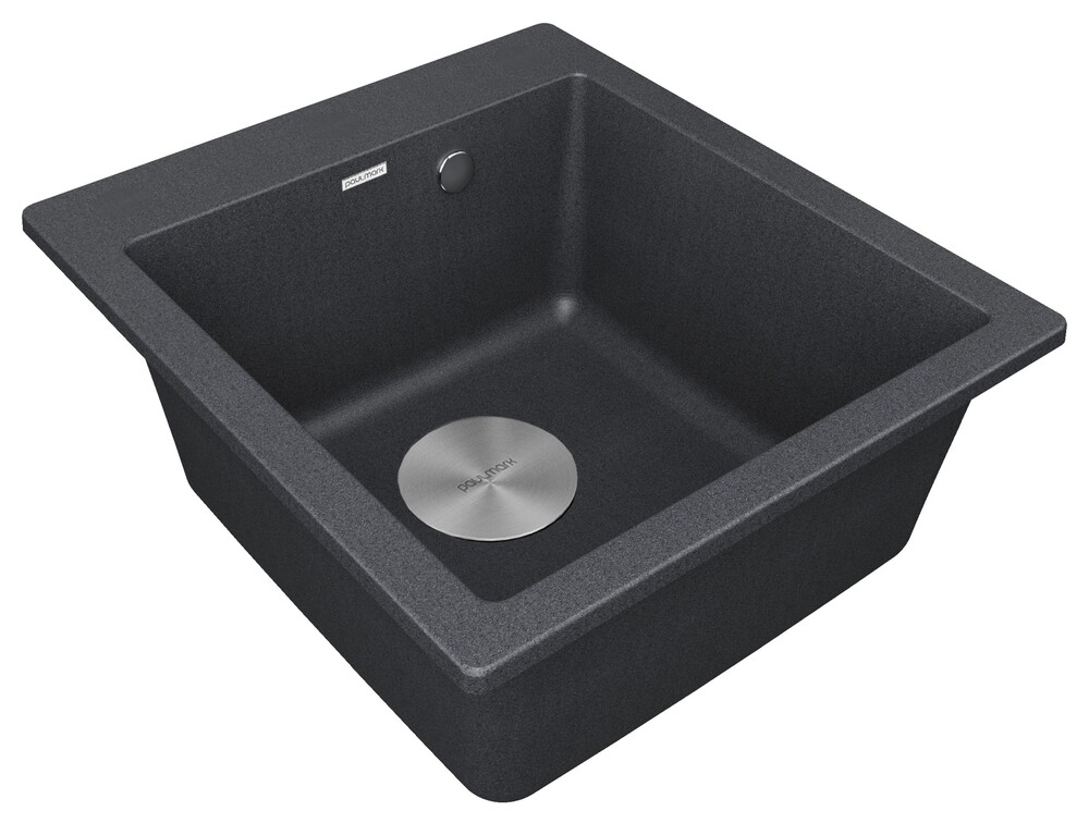 Детальное фото товара: Paulmark KANTE 45, мойка, гранит, графит