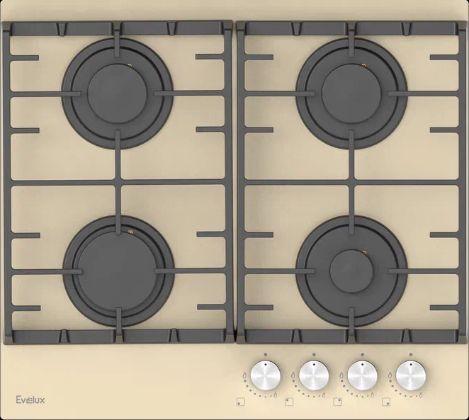Фото товара: Evelux HEG 600 IG газовая поверхность