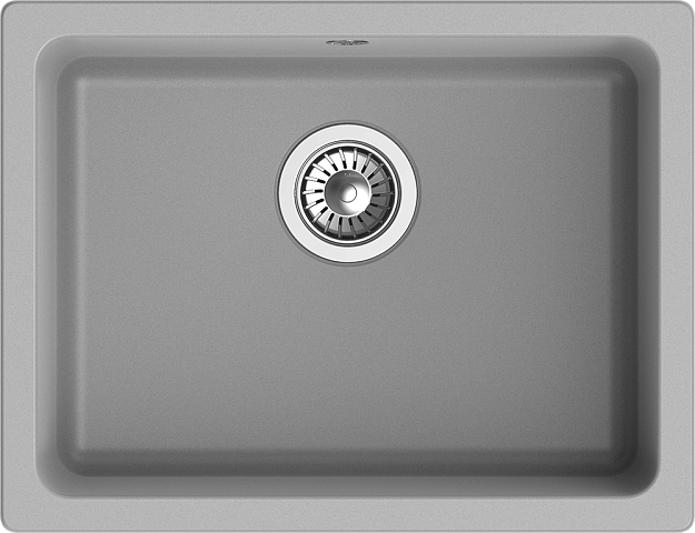 Фото товара: Rivelato BERKANA BK-50 grigio metallizzato, мойка, гранит, серый металлик