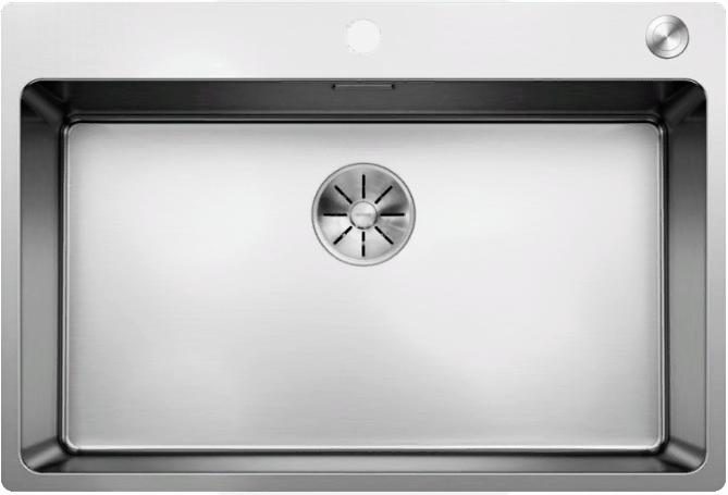 Детальное фото товара: Blanco Andano 700-IF-A , мойка, нержавеющая сталь с зеркальной полировкой, с клапаном-автоматом