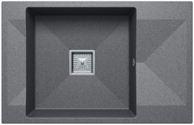 Фото товара: Tolero BLADE 780, мойка, гранит, грей