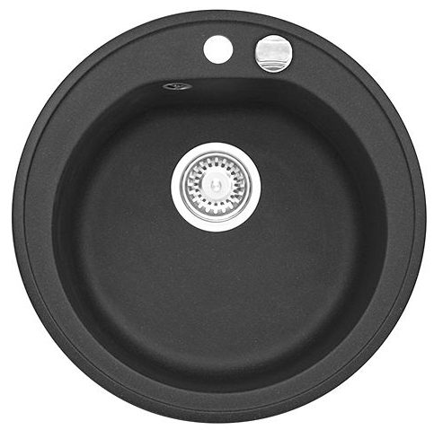 ALVEUS NIAGARA 10, мойка, гранит, черный (с сифоном 1105296) Фото товара: ALVEUS NIAGARA 10, мойка, гранит, черный (с сифоном 1105296)