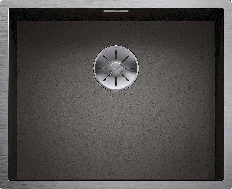 Фото товара: Blanco Zerox 500-U, мойка, нержавеющая сталь Dark Steel