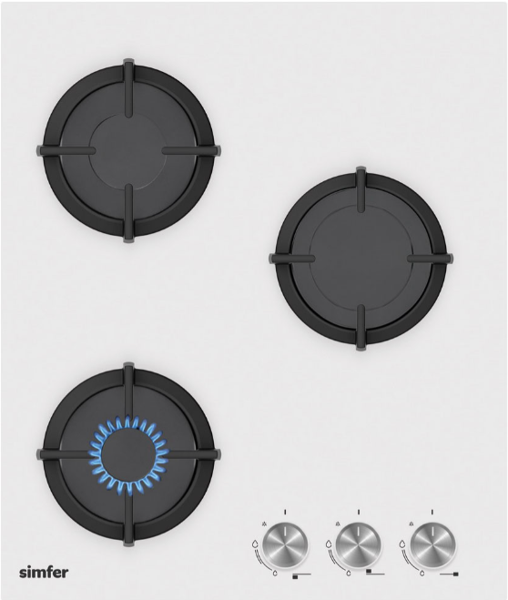 SIMFER H45N30W416 Фото товара: SIMFER H45N30W416 газовая поверхность