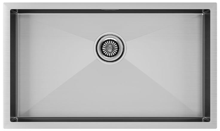 Фото товара: Paulmark GERBERG 74 UNI, мойка, нержавеющая сталь брашированная