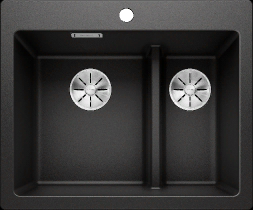 Фото товара: Blanco Pleon 6 Split, мойка, гранит, черный