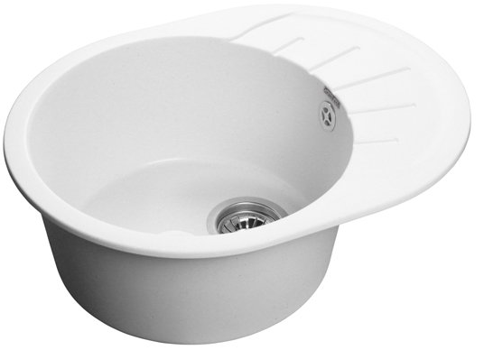 Фото товара: GranFest RONDO GF-R-580 L, мойка, мрамор, иней