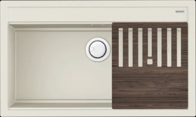 Фото товара: Omoikiri Kitagawa 86-LB-WH, мойка, керамика, белый