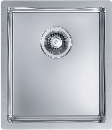 Фото товара: ALVEUS QUADRIX 20 BRS-90, мойка, нержавеющая сталь брашированная (в комплекте с сифоном 1130550)