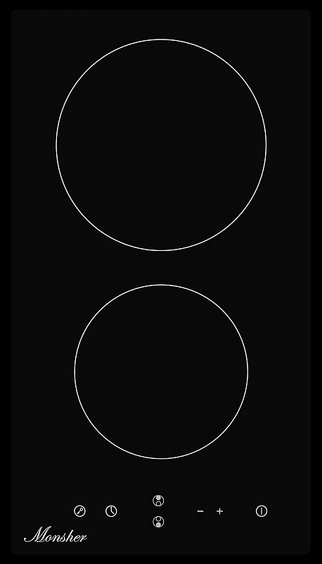 Фото товара: Monsher MHE 33 стеклокерамическая поверхность