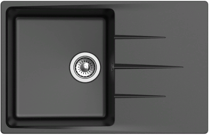 Фото товара: Ewigstein Gerd G- 60F, мойка, гранит, черный