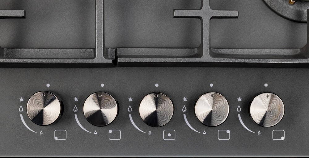 Детальное фото товара: HIBERG VM 7255 B газовая поверхность