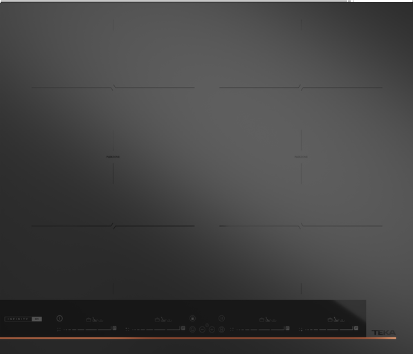 Фото товара: Teka IBF 64-G1 MSP MATT BLACK индукционная поверхность