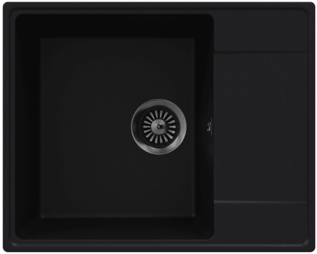 Фото товара: Maunfeld Lacrima 605 MFQS-605B, мойка, гранит, черный