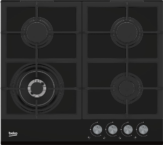 Фото товара: Beko HILW 64235 S газовая поверхность