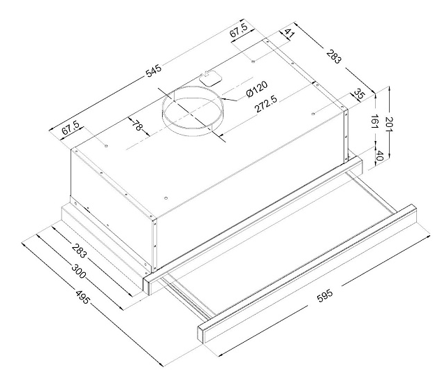 Детальное фото товара: Evelux Tel 60 W