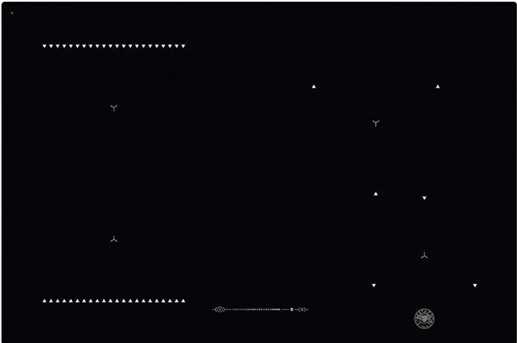 BERTAZZONI P784IC1B2NEE Детальное фото товара: BERTAZZONI P784IC1B2NEE индукционная поверхность