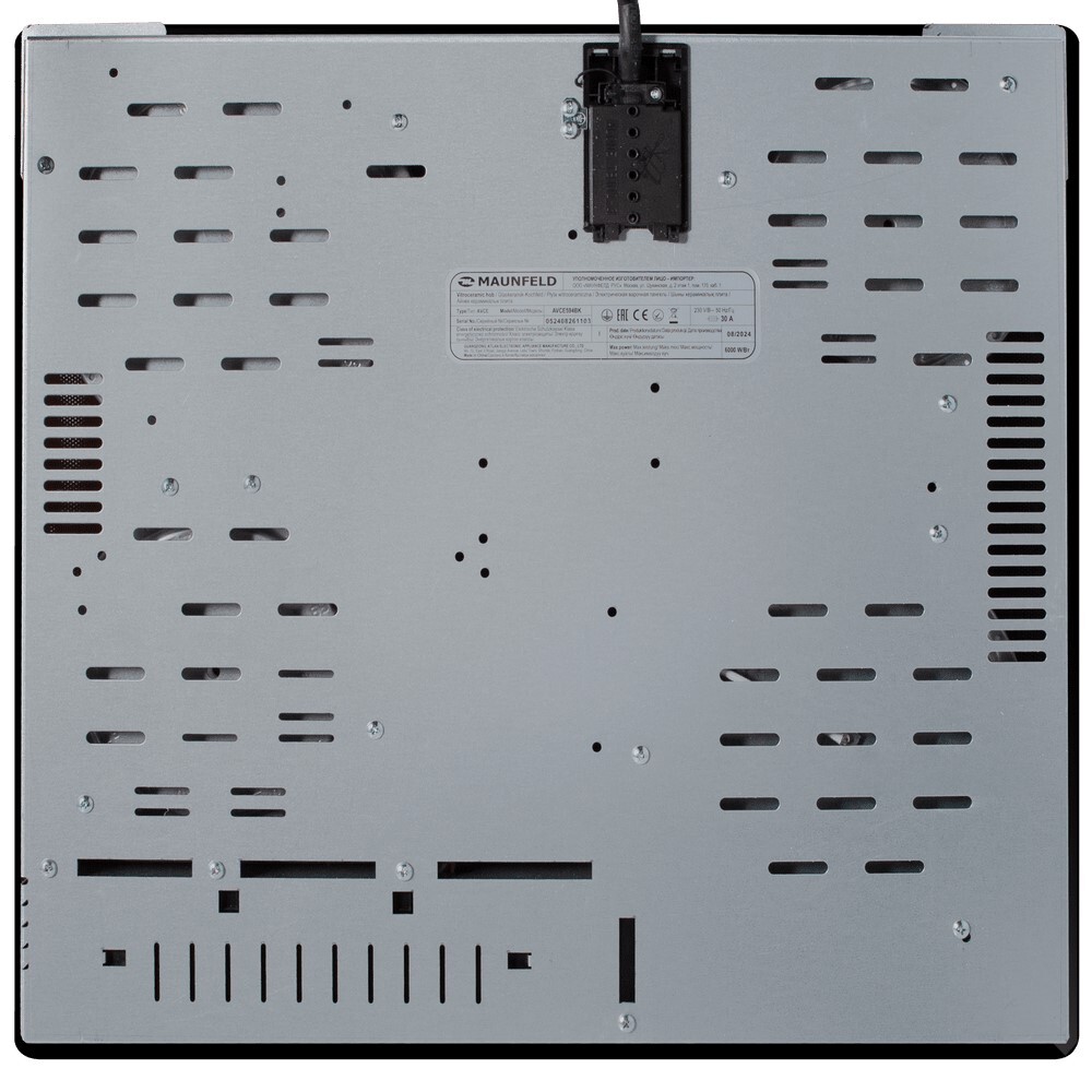 Детальное фото товара: Maunfeld AVCE594BK стеклокерамическая поверхность
