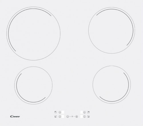 Фото товара: Candy CH64CCW стеклокерамическая поверхность