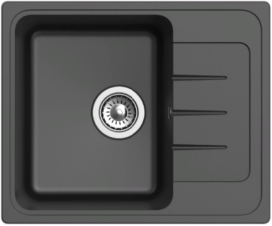 Ewigstein Elegant E- 45F, мойка, гранит, антрацит Фото товара: Ewigstein Elegant E- 45F, мойка, гранит, антрацит