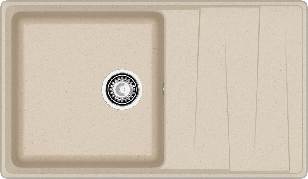 GranFest LEVEL GF-LV-860L, мойка, мрамор, кашемир Детальное фото товара: GranFest LEVEL GF-LV-860L, мойка, мрамор, кашемир