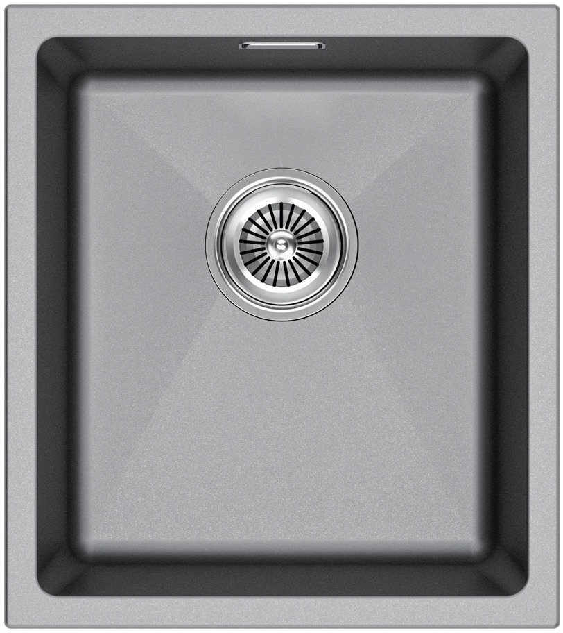 Детальное фото товара: Paulmark LUMI 41UNI, мойка, гранит, серый металлик