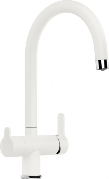 Фото товара: Blanco Trima, смеситель, гранит, белый