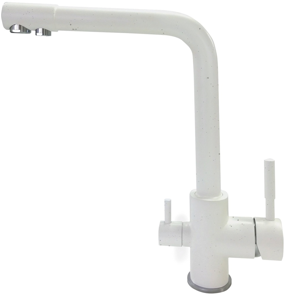 Фото товара: LEX Biferno White, смеситель, гранит