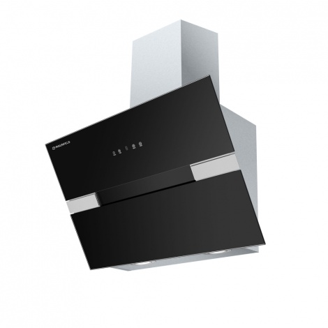 Фото товара: Maunfeld MERSEY 60 нержавеющая сталь/черное стекло