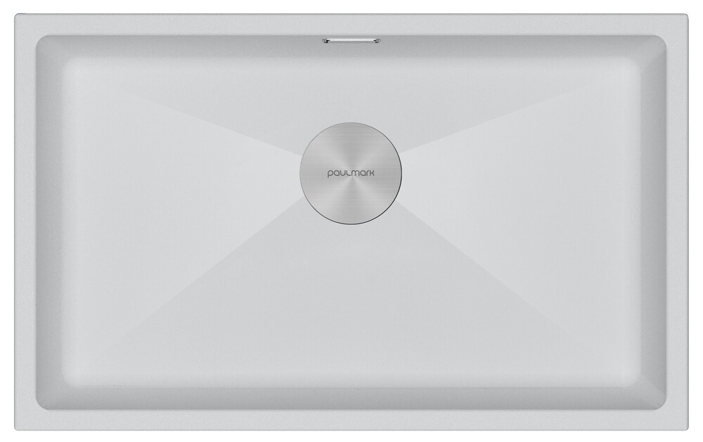 Фото товара: Paulmark LUMI 74UNI, мойка, гранит, белый